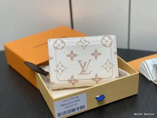Cheap VUITTON way LOUIS WALLET-11*8.5*3.5cm milky 0630